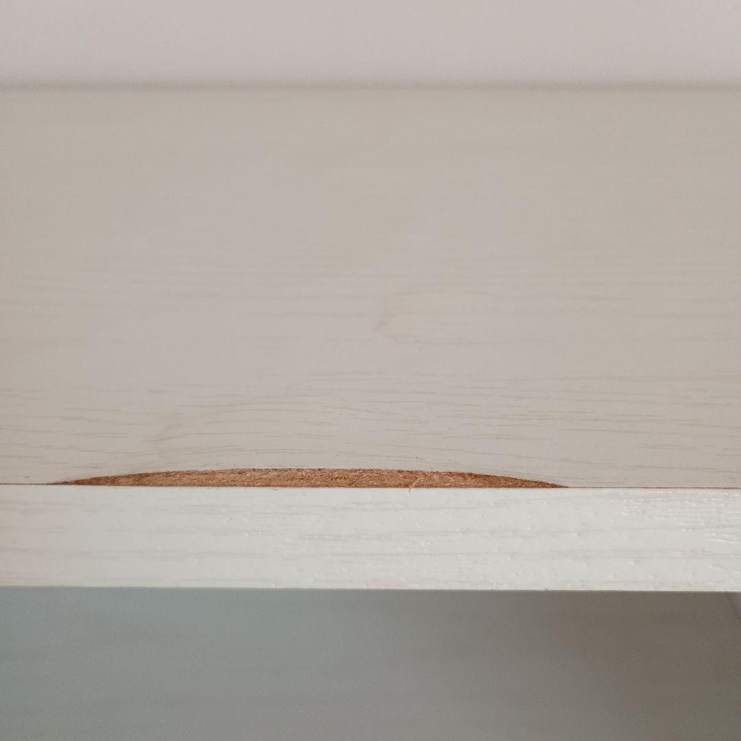 早い者勝ち！ニトリ【サラ】ホワイト ガラス扉付き本棚