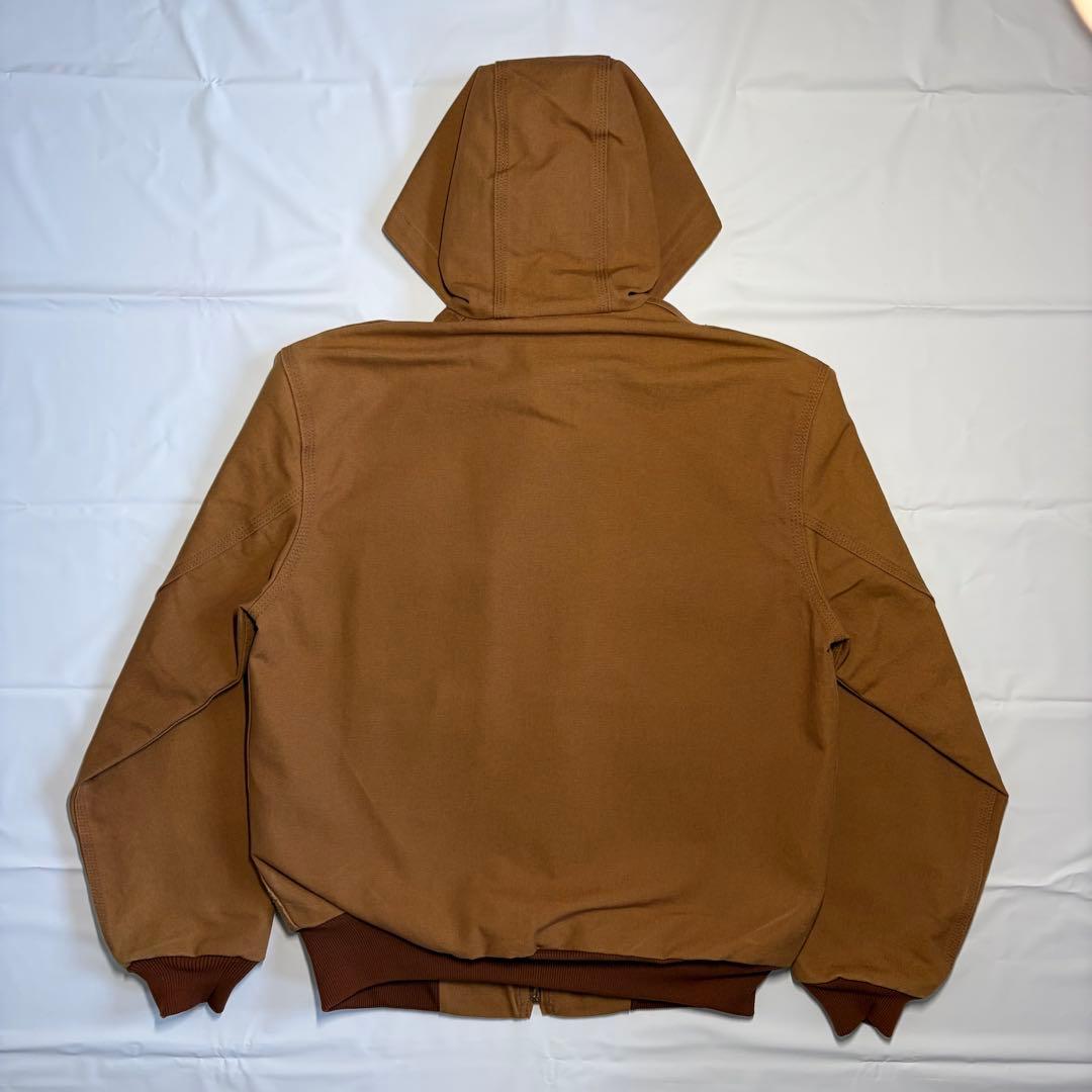 [S] Carhartt J131 BRN アクティブジャケット フード　付き￼