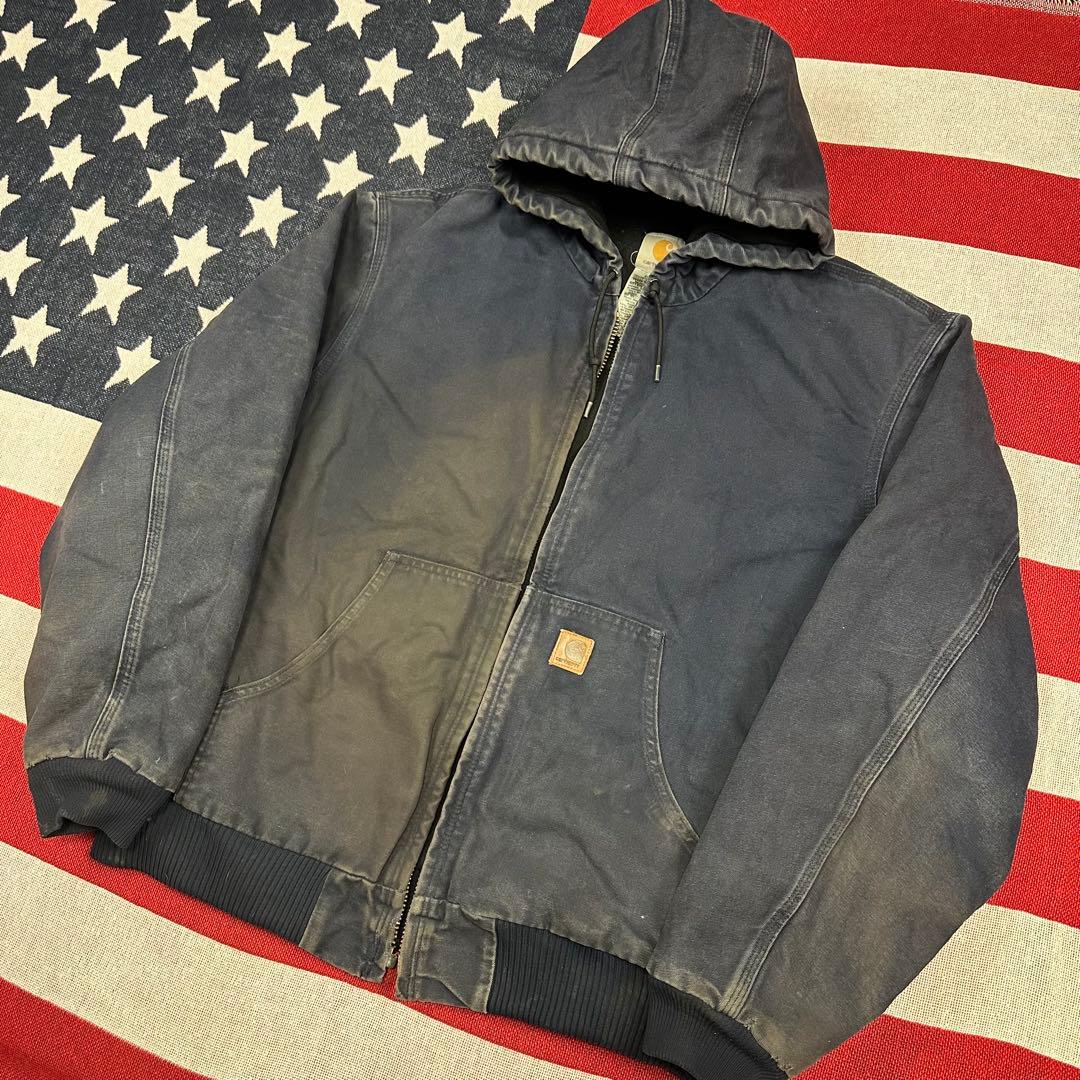 こ*う様 鬼雰囲気 ボロ カーハート J130 MDT アクティブジャケット ネ