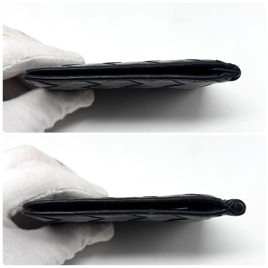 【極美品】RFID掲載 ボッテガヴェネタ マネークリップ　マキシイントレチャート