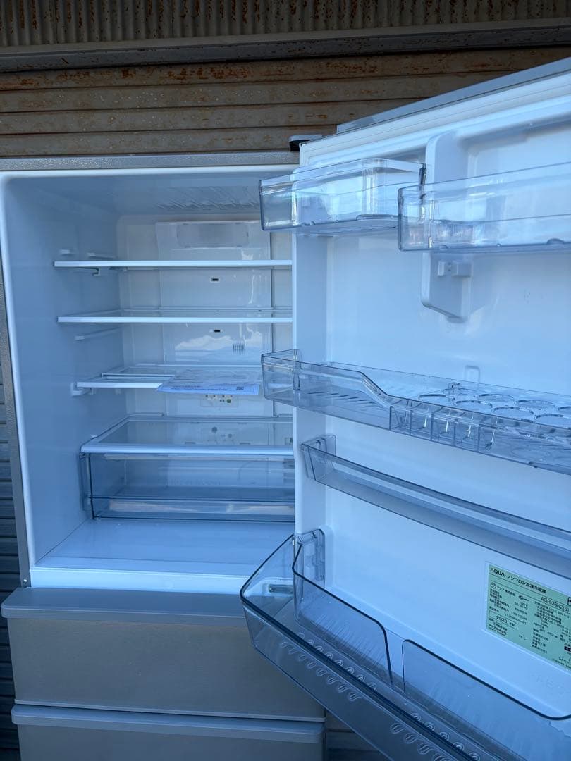 2023年式　AQUA 355L冷蔵庫　AQR-36N2