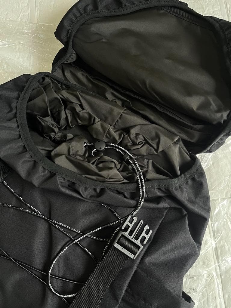新品 人気 アディダスバイステラマッカートニー ★ バックパック ブラック