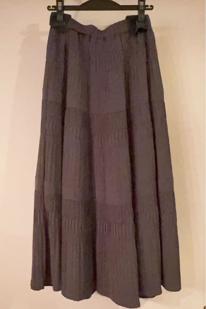 URBAN RESEARCHプリーツティアードスカート