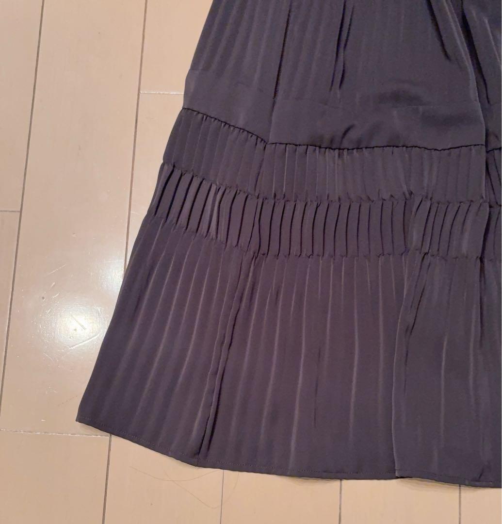 URBAN RESEARCHプリーツティアードスカート