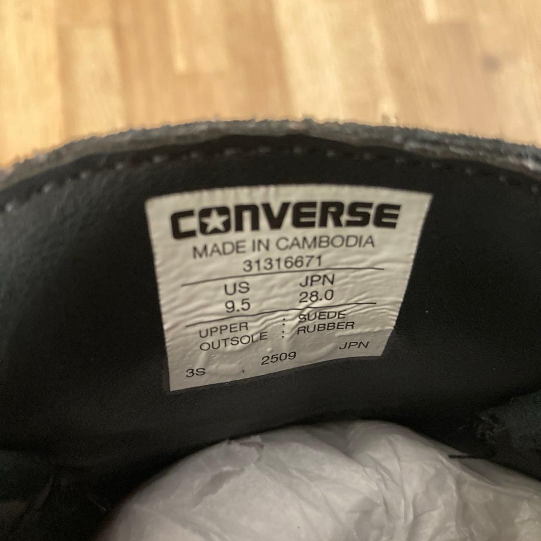 靴 CONVERSE ALL STAR COINLOAFER SU BLACK