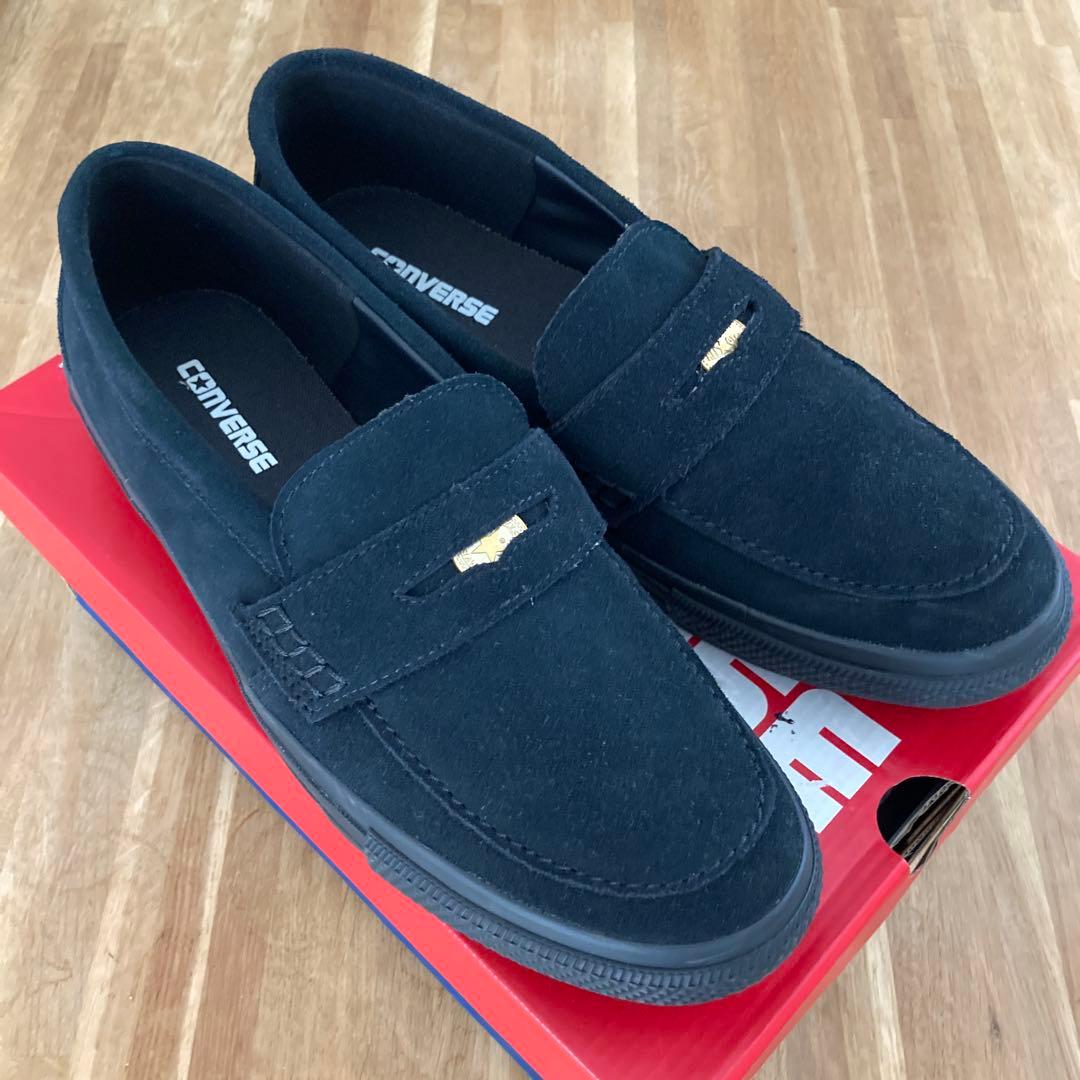 靴 CONVERSE ALL STAR COINLOAFER SU BLACK