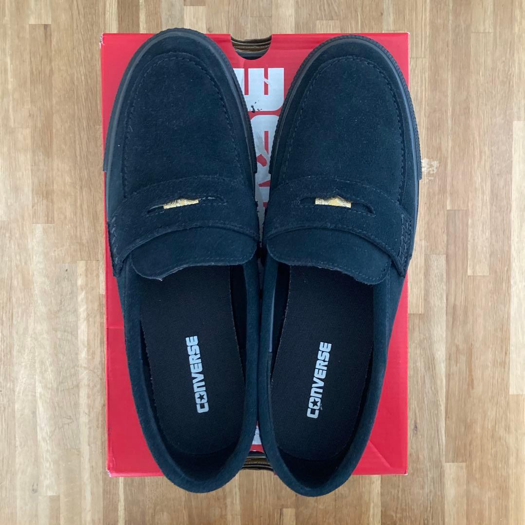 靴 CONVERSE ALL STAR COINLOAFER SU BLACK