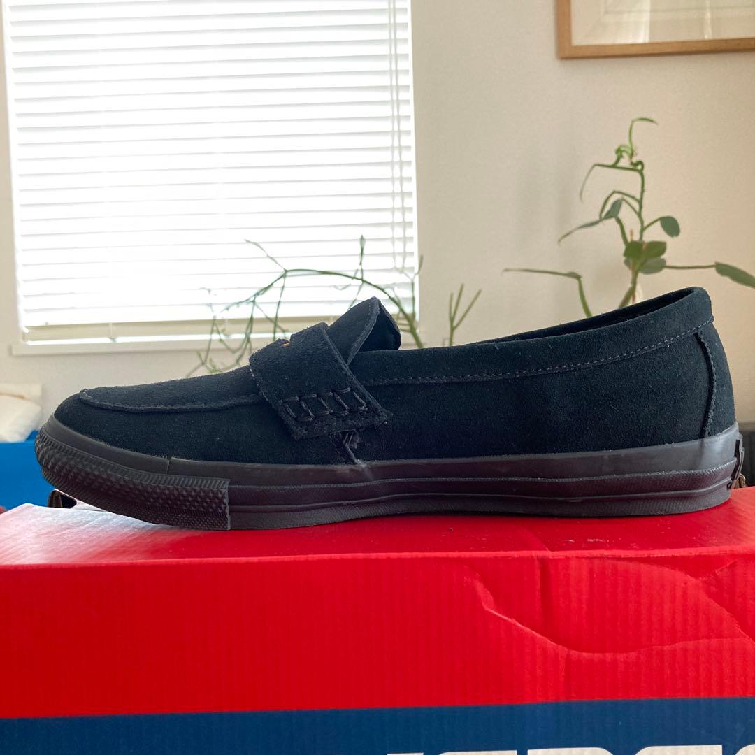 靴 CONVERSE ALL STAR COINLOAFER SU BLACK