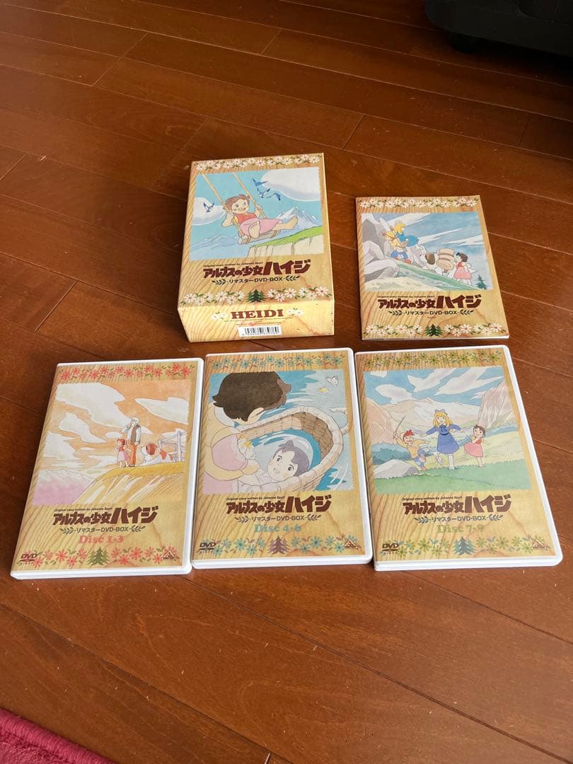 アルプスの少女ハイジのリマスターDVD-BOX