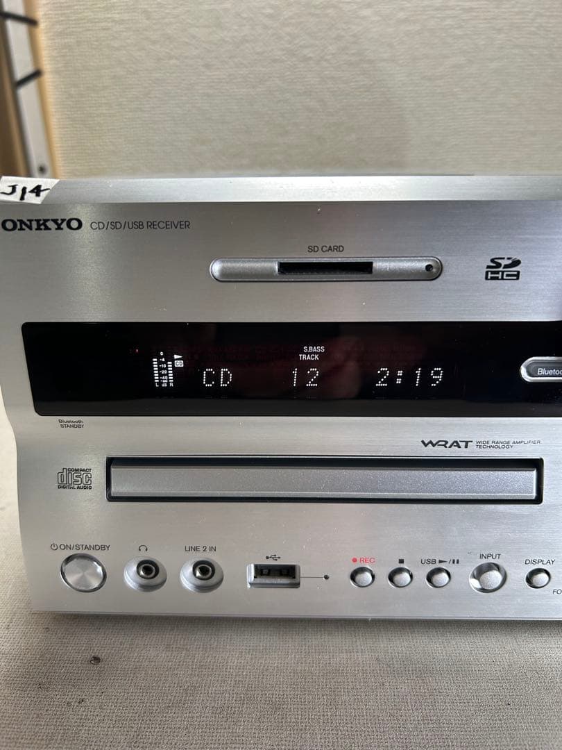 J14整備ONKYO NFR-7TX ハイレゾCD/SD/USBレシーバー