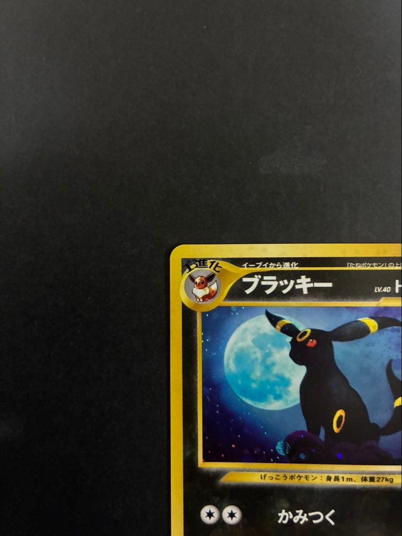 ポケモンカード ブラッキー 旧裏 拡張パック第2弾 遺跡をこえて