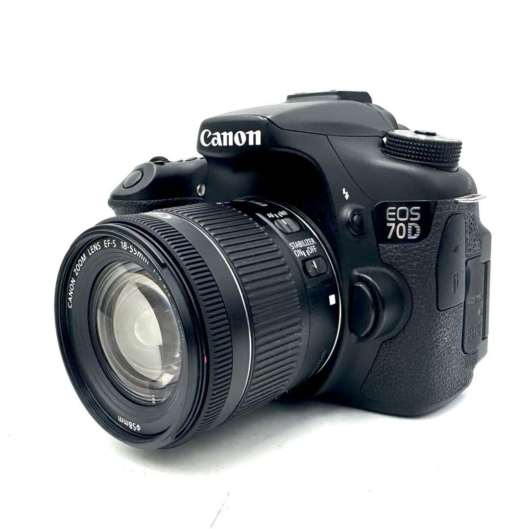 美品 CANON EOS 70D レンズキット デジタル一眼レフカメラ