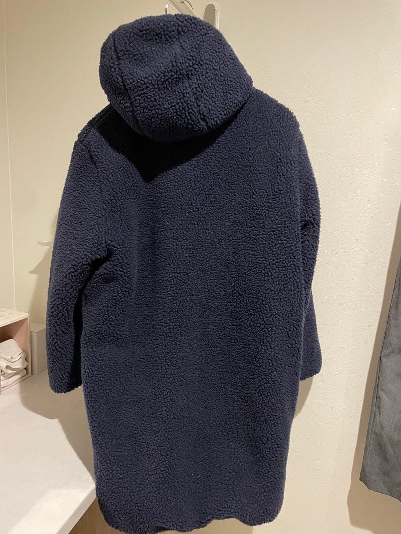 TAION/タイオン 別注ボア×ダウンフードコート(リバーシブル)