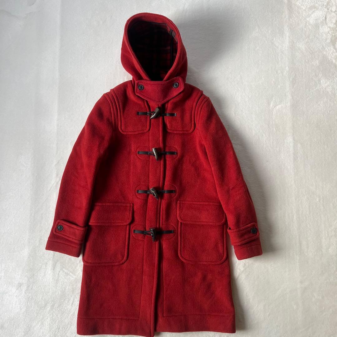 LONDON TRADITION ロンドントラディション L ダッフルコート赤