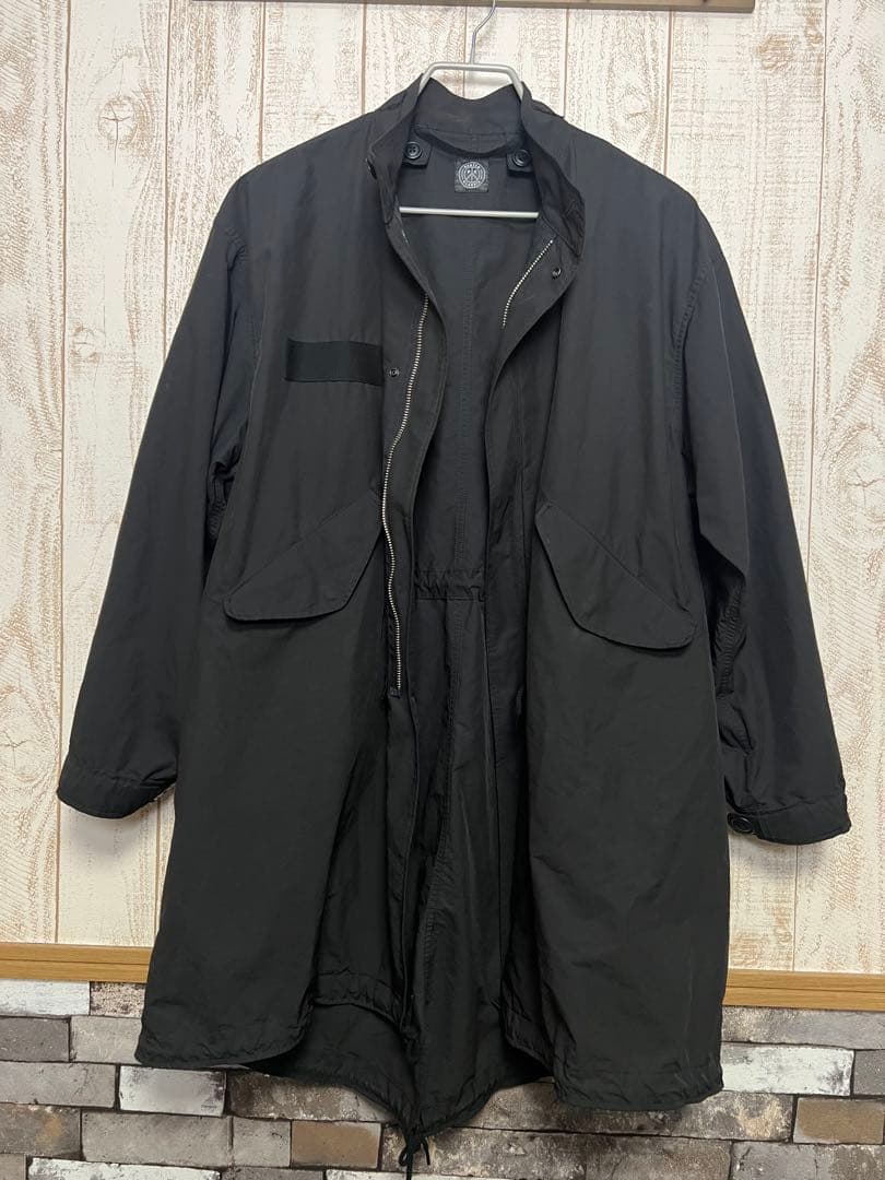 Porter Classic WEATHER MILITARY COAT 黒 1