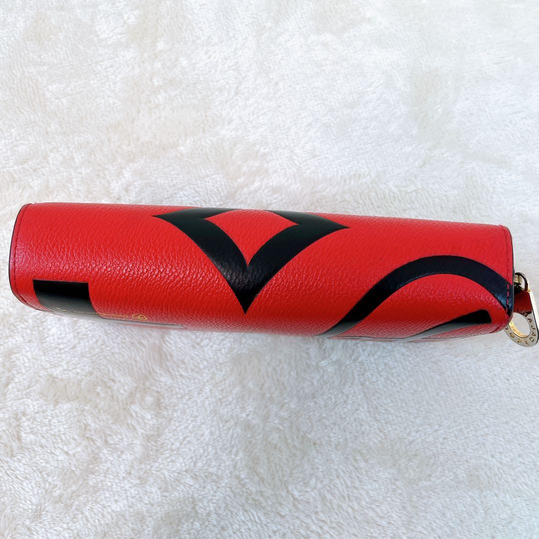 カステルバジャック 長財布 ラウンドファスナー 本革 レザー 大きめ 大容量