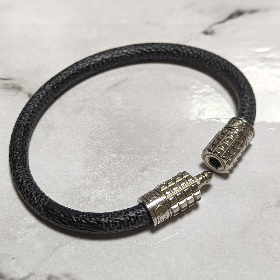 ルイヴィトン ダミエ グラフィット ディジット ブレスレット LV