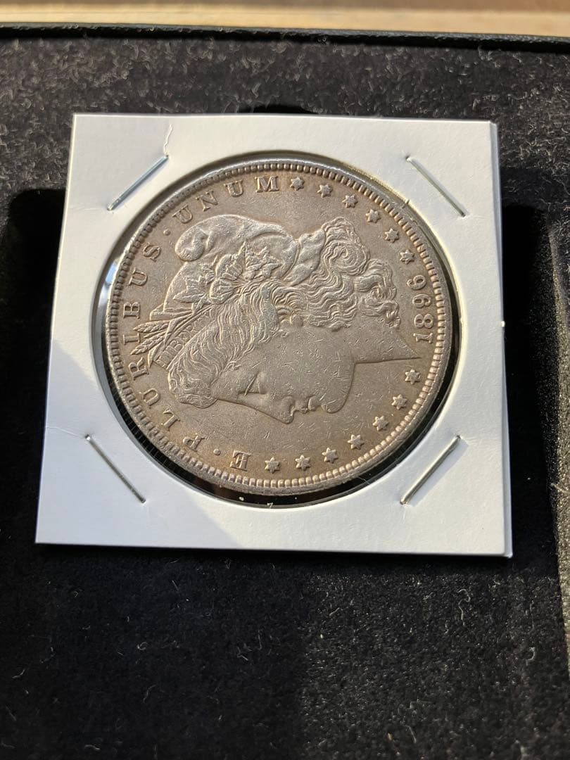 モルガンダラー銀貨　アメリカ　1896年