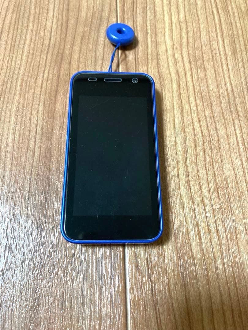 ドコモ　キッズケータイ　KY-41C　青