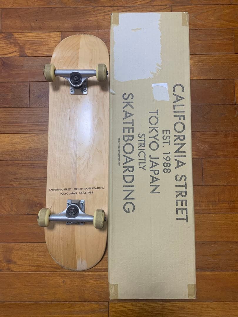 美品 カルフォルニアストリート コンプリート 7.75 スケボー palace