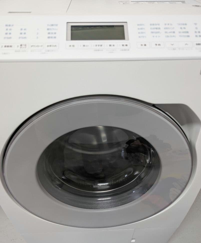 パナソニック　ドラム式洗濯乾燥機　NA-LX127DL-W 左開き　⑤実演機