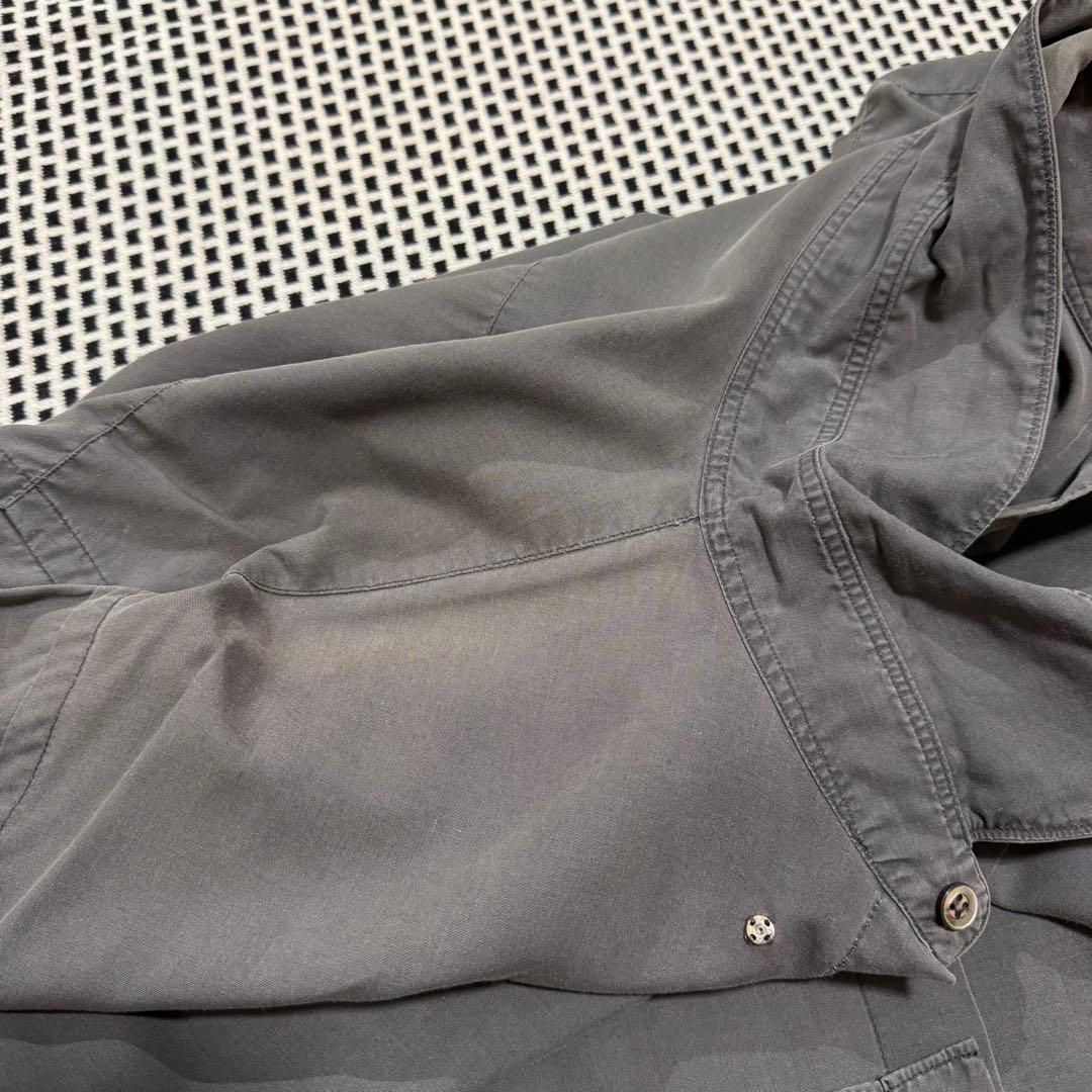 Ys for men ワイズフォーメン 長袖シャツ 墨グレー