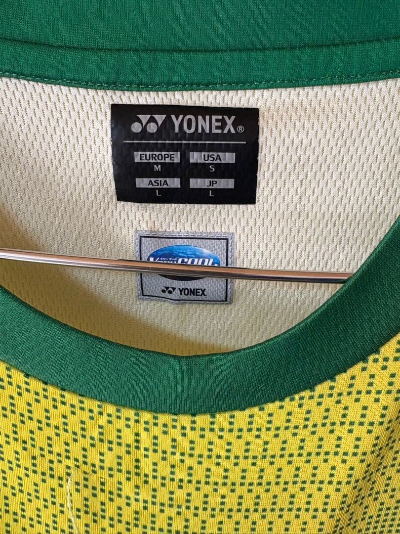 【希少】YONEX ユニフォーム　ゲームシャツ　　　ソフトテニス　尽誠