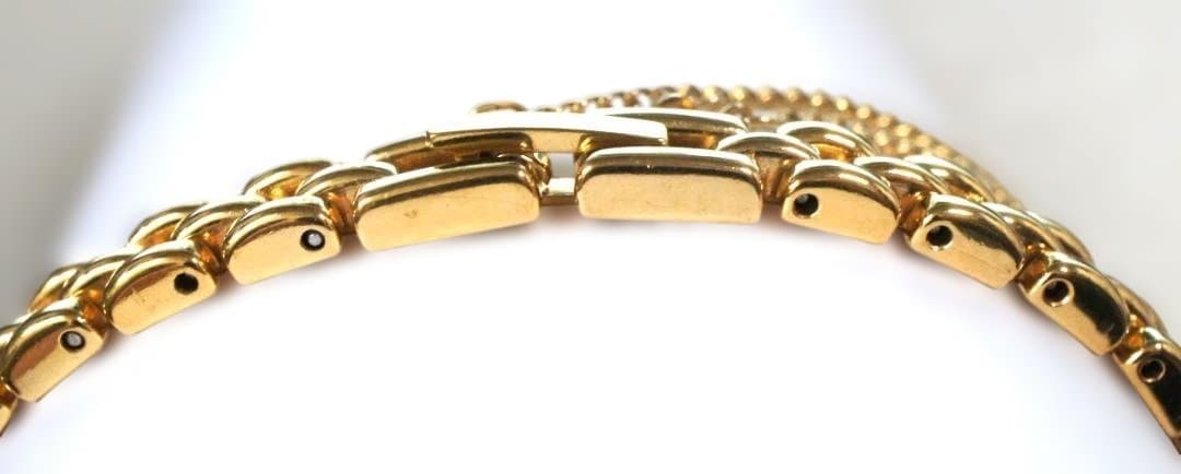 【良品】SEIKO オーバル ブレスウォッチ 腕時計 1F21-5A00