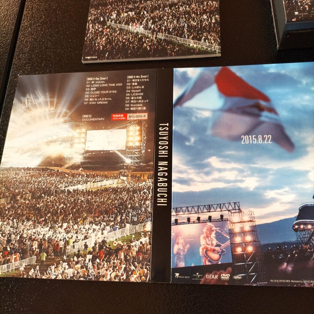 長渕 剛/富士山麓 ALL NIGHT LIVE 2015〈5枚組〉DVD