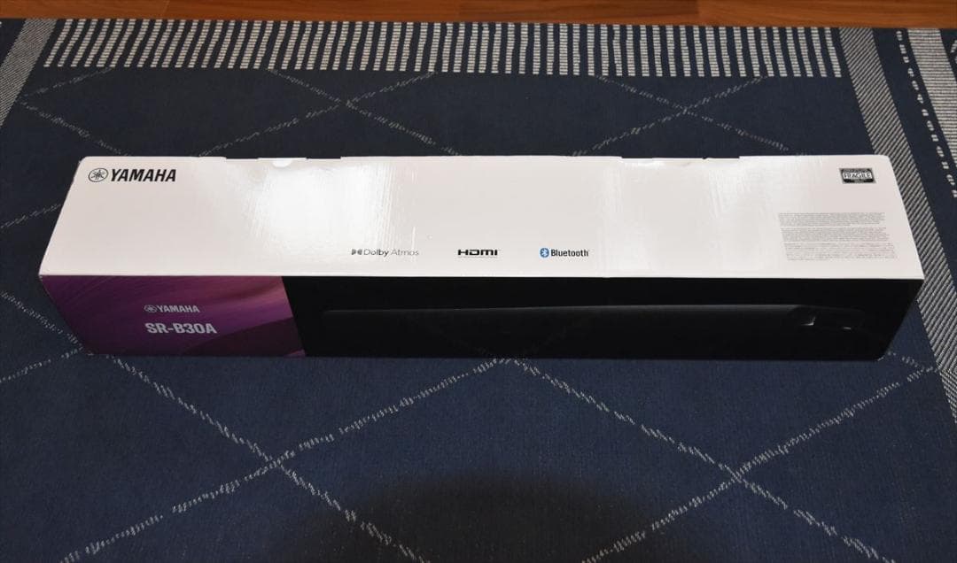 【2025年製】　サウンドバー　SR-B30A（B）　ブラック