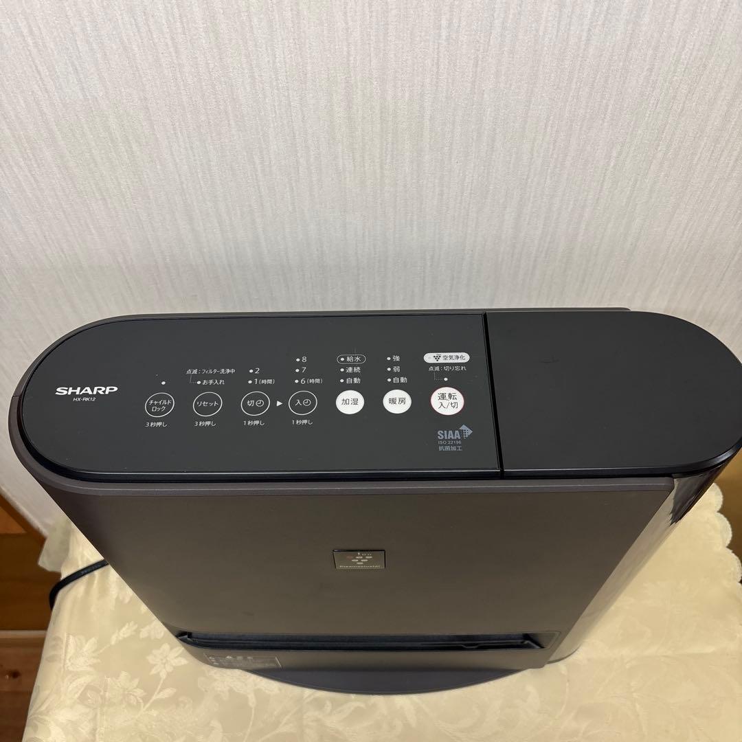 SHARP セラミック　ファンヒーター　加湿器　プラズマクラスター　シャープ