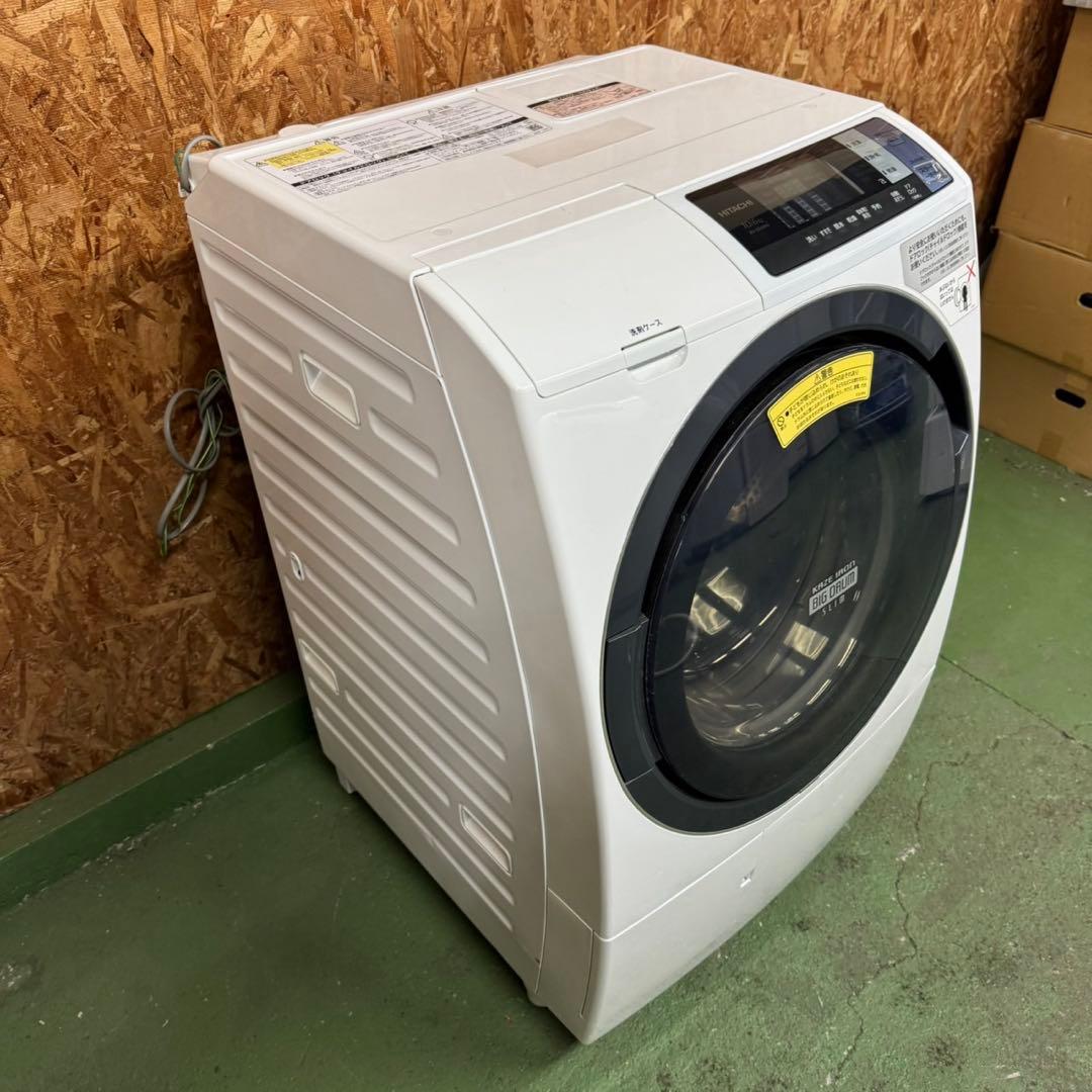 303★2018年製★日立　ドラム式洗濯機　10KG 熱乾燥　大型　大容量