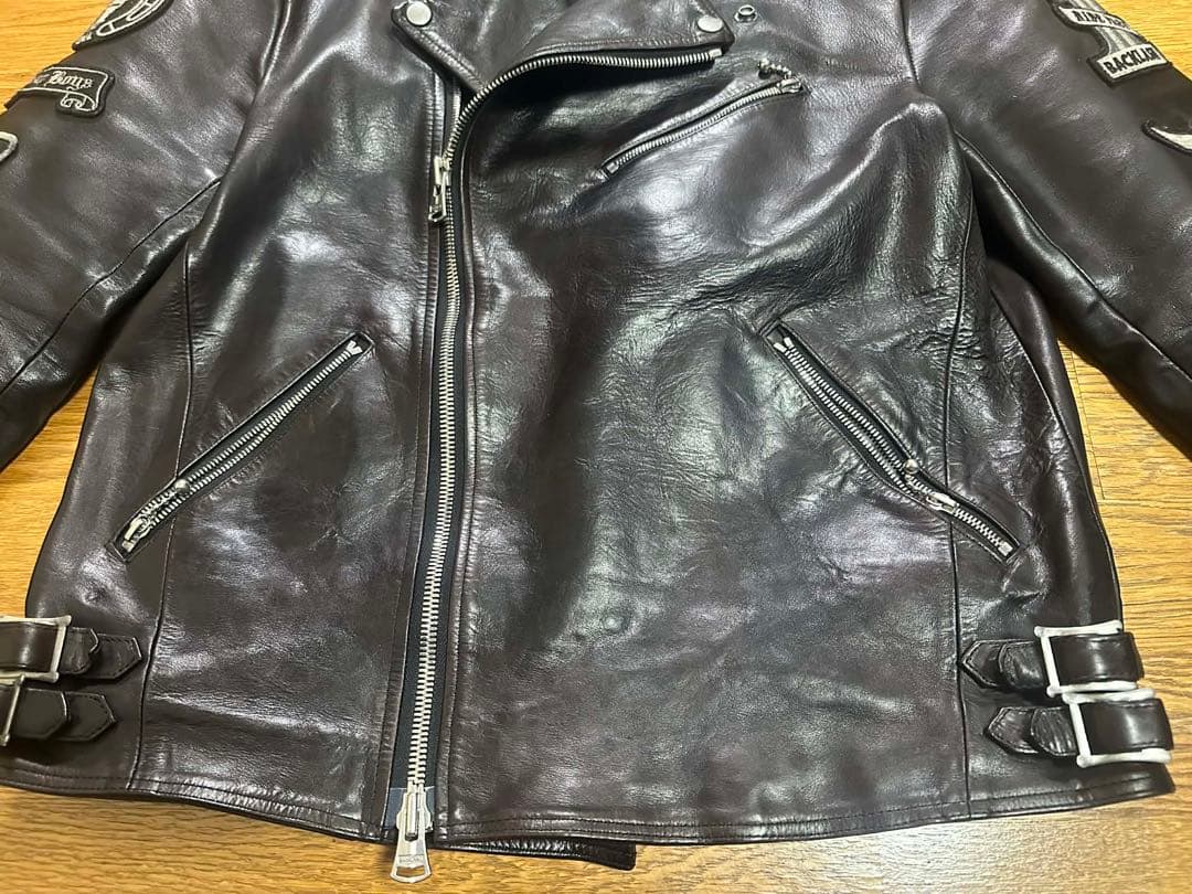 バックラッシュ×ROLL コラボライダースジャケット　L（実寸XL相当）