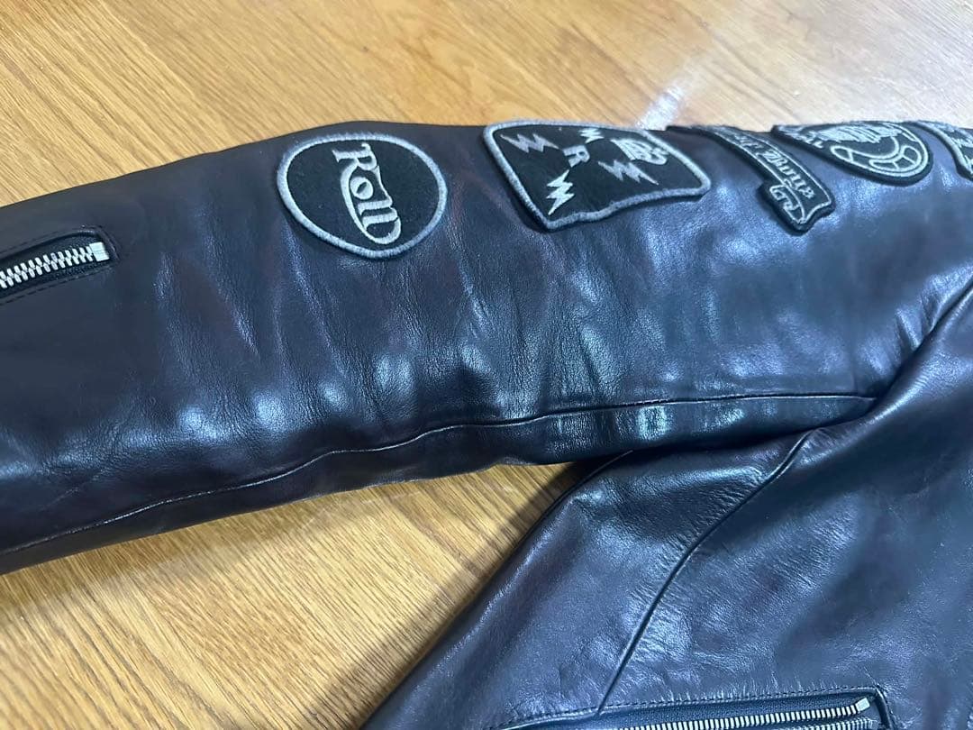 バックラッシュ×ROLL コラボライダースジャケット　L（実寸XL相当）