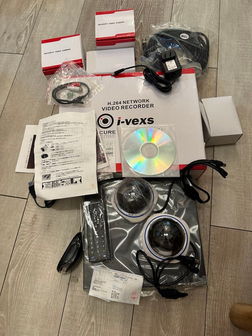 H.264ネットワーク防犯カメラVIDEO RECORDER 新品未使用品