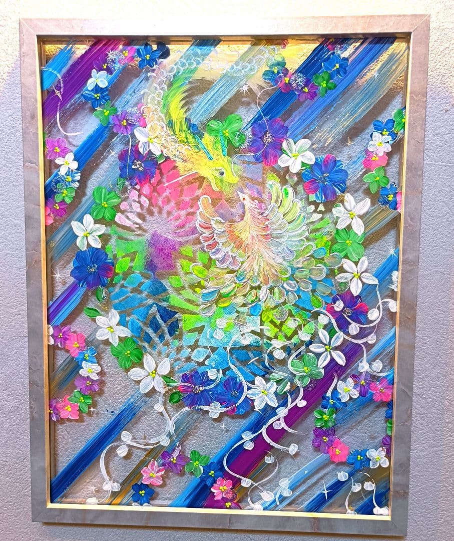 開運絵画　❀神気❀龍錬金❀再販不可