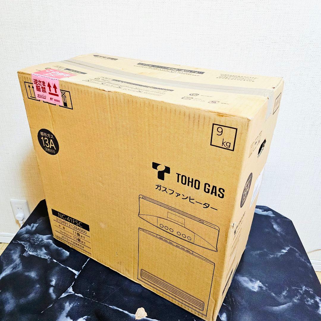 新品 東邦ガス ガスファンヒーター 都市ガス