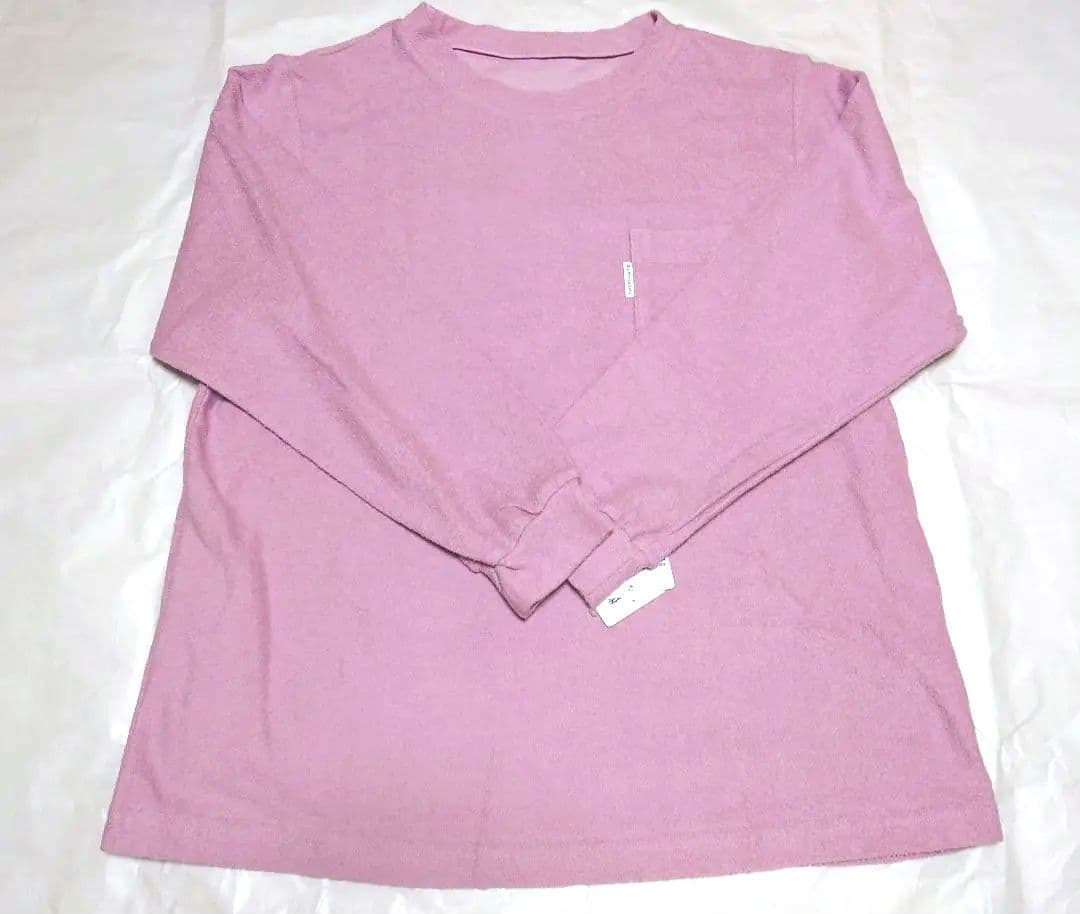 新品タグ付き ワコール 睡眠科学 ルームウェア パジャマ パイル地 ピンク M