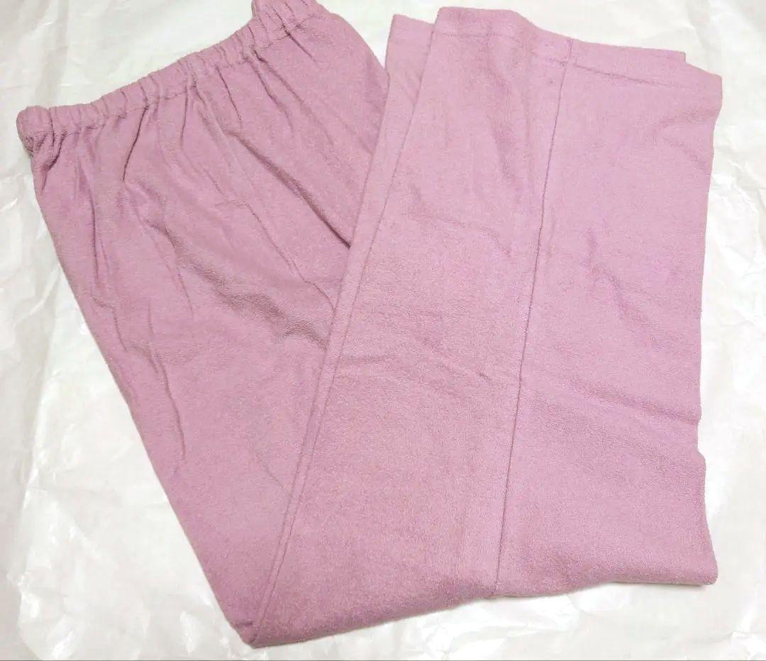 新品タグ付き ワコール 睡眠科学 ルームウェア パジャマ パイル地 ピンク M