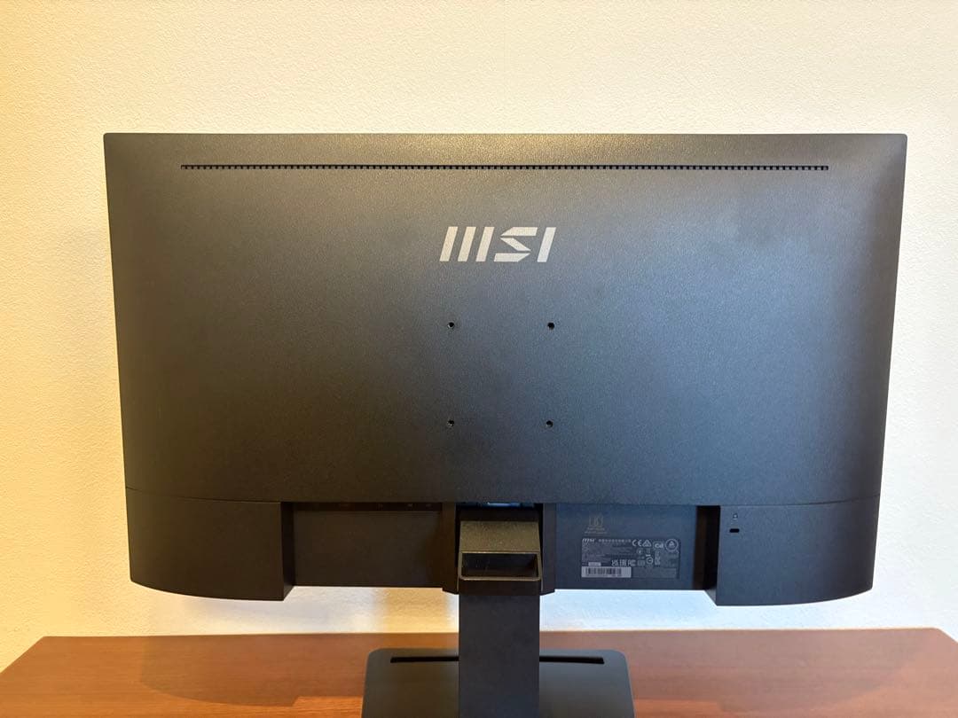 MSI 27インチ モニター PRO MP273A ※2024年12月製