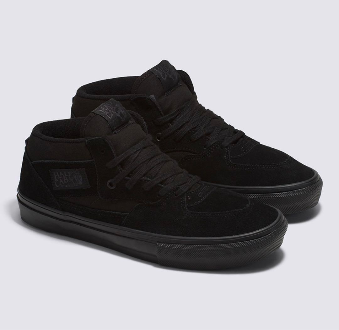 【希少‼️】VANS half cab ハーフキャブ ブラック 26.5