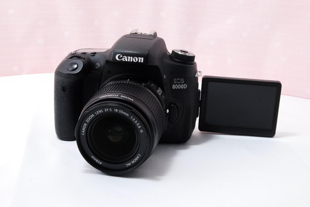〓自撮り・スマホ転送OK♪〓キャノン Canon EOS 8000D