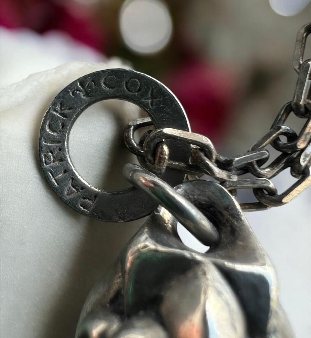 パトリックコックス　ブラッククリスタル　ペンダントネックレス