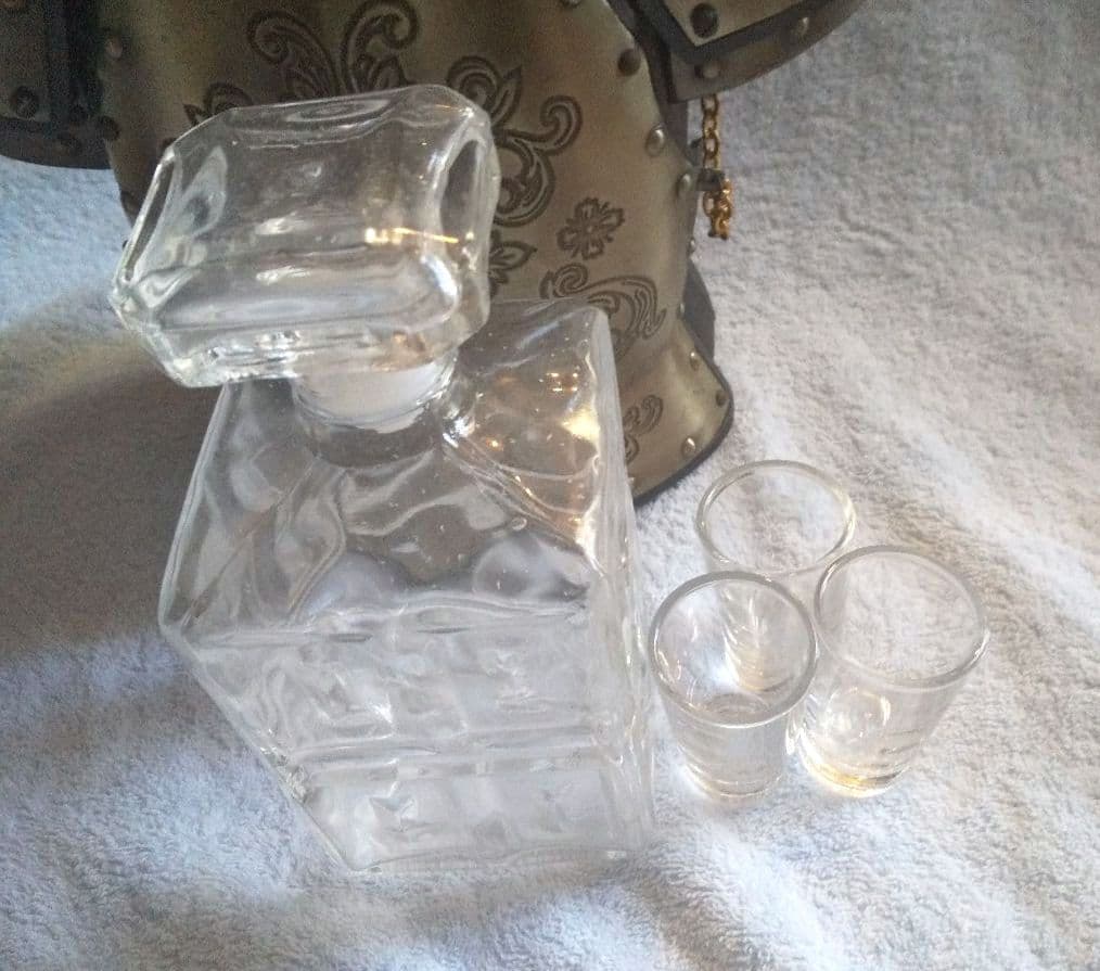 NIKKA  ニッカウィスキーボトル  デキャンタグラスケース