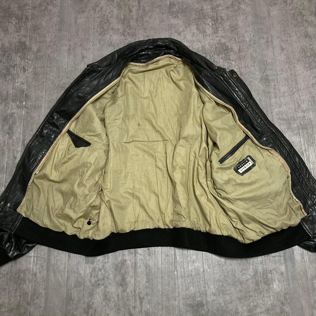 ジャケット・アウター 90s vintage A-2 flight leather jacket