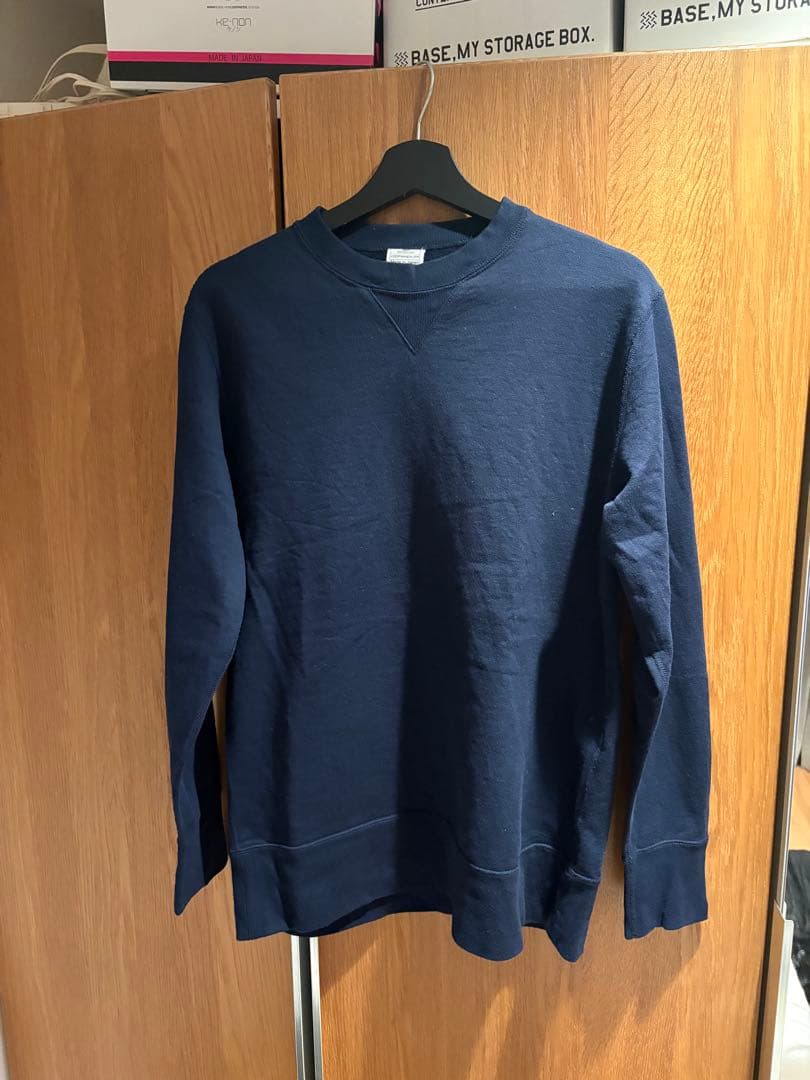 LOOPWHEELER ネイビー トレーナー MEDIUM