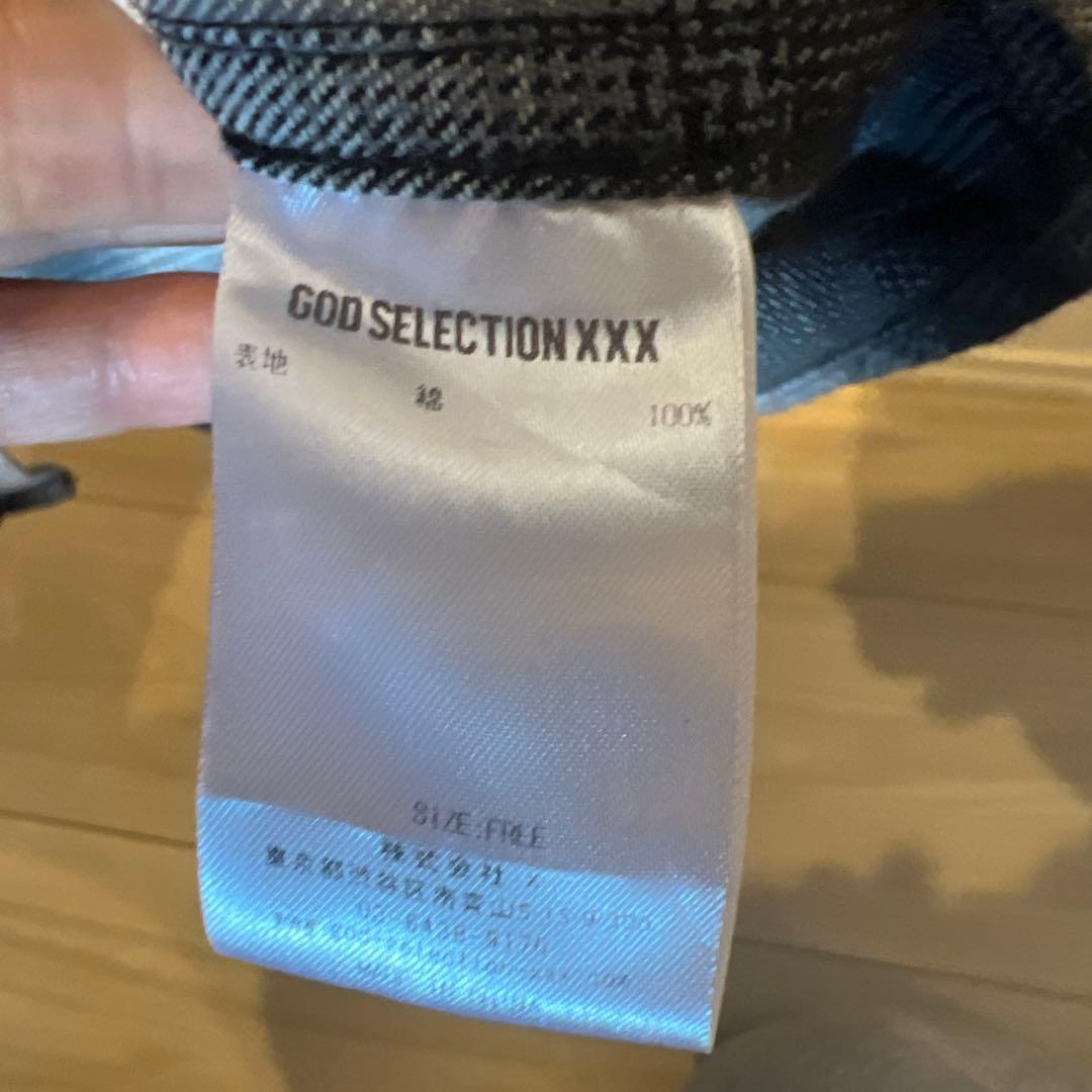 【美品】GOD SELECTION XXX チェック柄ネルシャツ