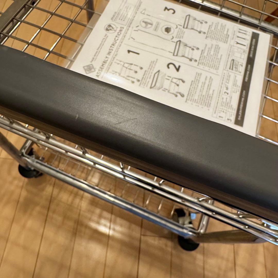 スチールラック・メタルラック PACIFIC FURNITURE SERVICE TOWEL CART