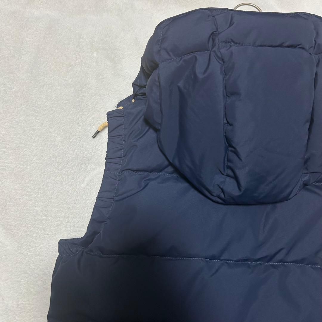 ポロラルフローレン　ダウンベスト　ポニー刺繍　定番　人気商品　ネイビー　2WAY