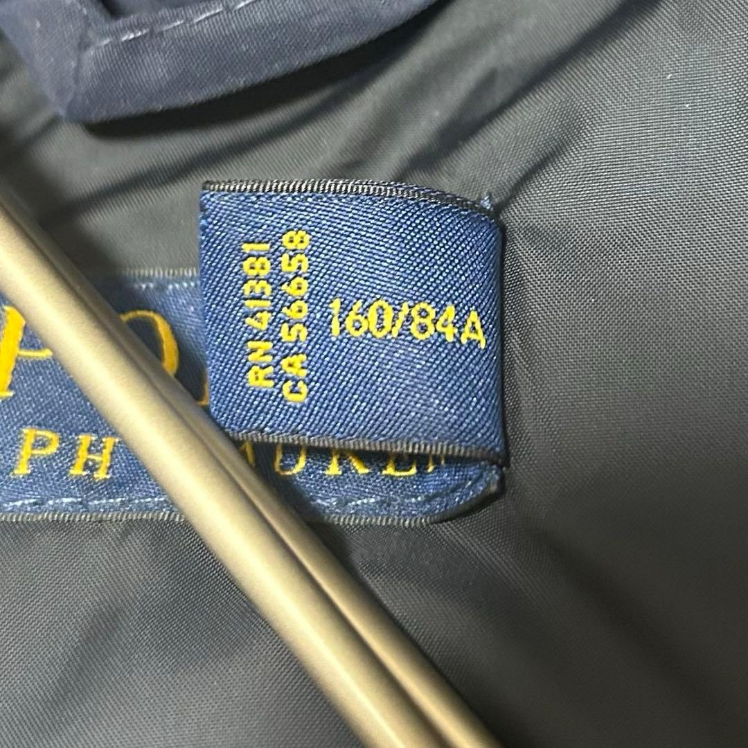 ポロラルフローレン　ダウンベスト　ポニー刺繍　定番　人気商品　ネイビー　2WAY